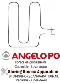 717416677 - Verwarmingselement 2600W 400V voor oven Angelo Po