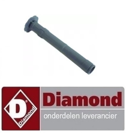 18080249 - Overlooppijp voor doorschuifvaatwasser DIAMOND 015/25D-NP