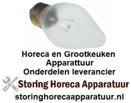 103359849 - Gloeilamp fitting E27 230V 60W ø 48mm L 102mm glas L 75mm PTFE gecoat voor HATCO warmtebrug