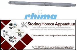 265517357 - Overlooppijp L 420mm ø 44mm voor vaatwasser RHIMA