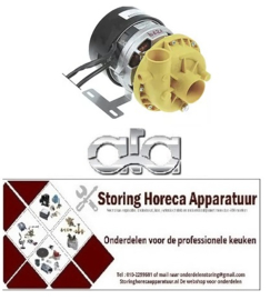 243500189 -Pomp ingang ø 45mm uitgang ø 40mm type C7279 230V fasen 1 0,37kW 0,5PS L 215mm ATA