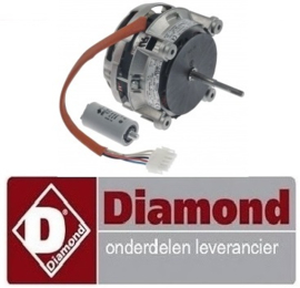 13056403914 - Ventilatormotor 230 Volt voor heteluchtoven CPE**-N+CGE**-N DIAMOND