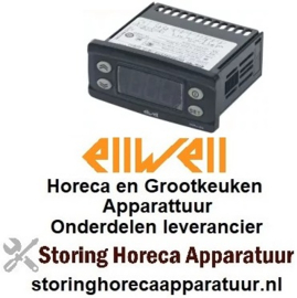 543381403 - Elektronische regelaar ELIWELL type EWPlus 974 inbouwmaat 71x29mm 230V spanning AC NTC