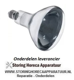 702357205 -  Infraroodwarmtelamp fitting E27 240V 275W ø 125 mm
