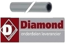 216520015 -Supply hose ID ø 10mm ED ø 17mm L 5m operating p. 10bar burst p. 30bar t.max. 95°C grey  voor vaatwasser DIAMOND 04d/6s