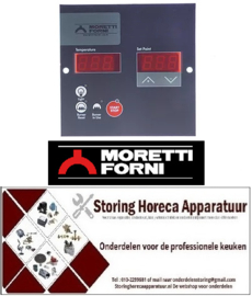 914403059 -Bedieningsprint pizza gasoven P110 L 140mm B 140mm Morreti