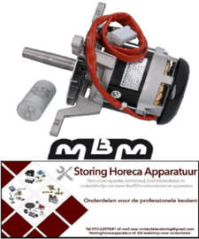 VENTILATORMOTOR MBM - HORECA EN GROOTKEUKEN APPARATUUR REPARATIE ONDERDELEN