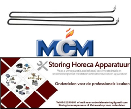224416857 - Verwarmingselement 4200W 230V L 860mm voor kippengrill 2-gatsbevestiging MCM