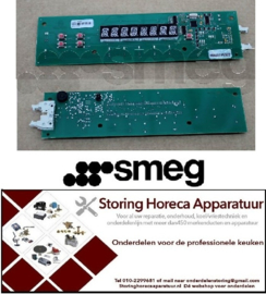 286696292432 - Display bedieningspaneel vaatwasser SMEG HTY611D
