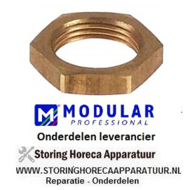 296.673.024.00 - Moer draad M14x1 H 3,5mm SB 18 koper MODULAR 65/70