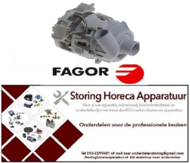 102499073 -Pomp ingang ø 31 uitgang ø 27 type 887084885 230V 50Hz 0,75kW L 146mm condensator 2,5µF NIDEC FAGOR