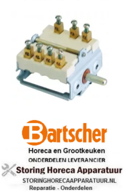 866300094 - Nokkenschakelaar 4 schakelstanden BARTSCHER