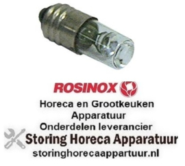 314359585 -Neonlamp fitting E10 230V groen ø 10mm L 28mm ROSINOX