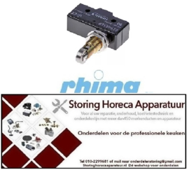 25650900025 - Microschakelaar met rolontstopper 250V 20A RHIMA DR59