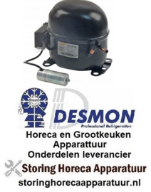 291605127 -Compressor koelmiddel R404a/R507 type MX18FBa 220-240V 50Hz LBP 18,4kg 5/8HP DESMON