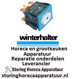 GA639345441 -Drukschakelaar inbouwmaat 30x22mm ovaal wit 2NO/signaallamp 250V 16A verlicht programma I