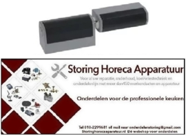 2493053635 - Scharnier links of recht voor koel of vriescel deur dikte 63 tot 90 mm