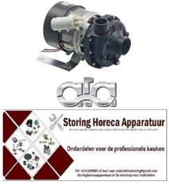 206500184 -Pomp ingang ø 50mm uitgang ø 40mm type C4683 230V 50Hz fasen 1 0,55kW 0,75PS L 260mm ATA