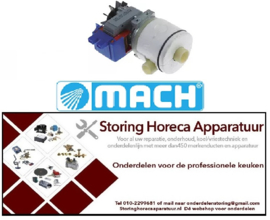 111499003 -Pomp MIGEL 100W 230V 50Hz ingang ø 25mm uitgang ø 23mm L 170mm rotatierichting rechts MACH
