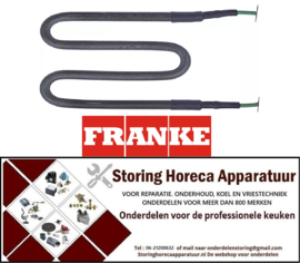 774418575  - Verwarmingselement 100W 230V L 94mm voor grillplaat FRANKE