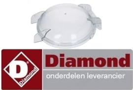 552F2702 - Deksel compleet met afdichtingsrubber voor aardappelschilmachine DIAMOND PPF-18