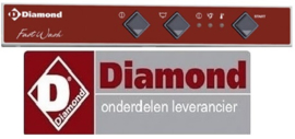 147227073 - Drukknop grijs voor vaatwasser DIAMOND