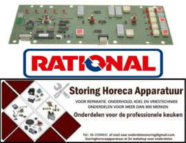 444401938 - Bedieningsprint afmetingen 430x165 mm - C 61-202 van 05/93 tot 05/97 oven RATIONAL