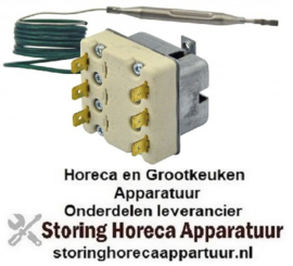 644390178 - Maximaalthermostaat uitschakeltemp. 124°C 3-polig 20A voeler ø 6mm voeler L 74mm capillaire 900mm - Maximaalthermostaat uitschakeltemp. 124°C 3-polig 20A voeler ø 6mm voeler L 74mm capillaire 900mm