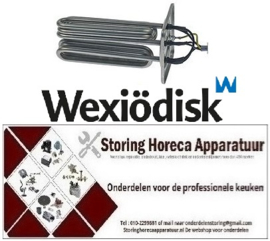 712420615 - Verwarmingselement 9000W 230/400V voor Wexiodisk