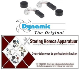 106698269 - Koolborstelset met veer L 22mm B 6mm H 8mm DYNAMIC