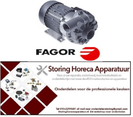 904500705 -Pomp ingang ø 63mm uitgang ø 53mm type 1243 230/400V 50Hz fasen 3 2,35kW 3,2PS L 363mm FAGOR
