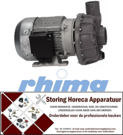 WASPOMPEN RHIMA VAATWASSER HORECA EN GROOTKEUKEN REPARATIE ONDERDELEN​​