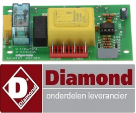 526A88CY78001  - Printplaat deegroller P32/X nieuwe uitvoering 230 Volt DIAMOND