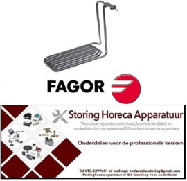 924417166 -Verwarmingselement 4000W 230V VC 1 inbouwpositie links L 295mm B 90mm H 290mm L1 35mm FAGOR