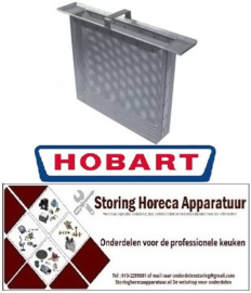 537517581 - Rechthoekfilter RVS voor vaatwasser HOBART