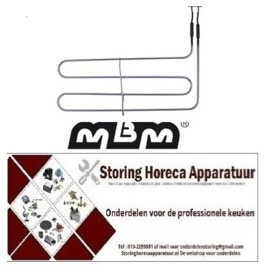 170416312 - Verwarmingselement 550W 230V voor MBM