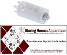 313365010 - Bedrijfscondensator capaciteit 3,5µF 400V bekercondensator tolerantie 5%