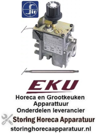113101409-Gasthermostaat type serie 630 Eurosit t.max. 280°C 40-280°C gasingang 3/8" gasuitgang 3/8" EKU