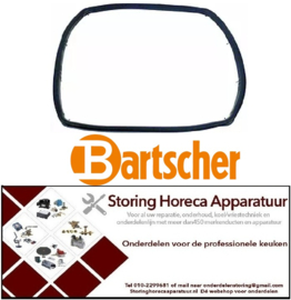 219901946 - Deurrubber B 320mm H 260mm met 8 bevestigingshaken voor oven BARTSCHER