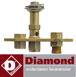 VE212.10.128 - Waakvlambrander 2 voor lavasteengrill DIAMOND