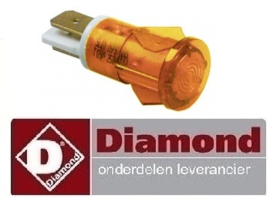 296359042  - Signaallamp oranje voor bandoven Diamond  TPW/30