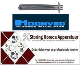 404415021 - Verwarmingselement Boiler 6000W 230V inbouw ø 57,5mm VC 3 L 343mm B 37mm H 50mm aantal thermostaathulzen 1 - HOONVED