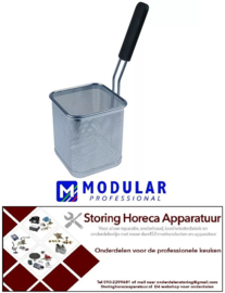 924970723 -Pastakorf L1 100mm B1 140mm H1 160mm H3 360mm RVS Edelstahl Modular