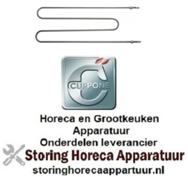 059415588 - Verwarmingselement 800W 415V voor Cuppone pizza oven
