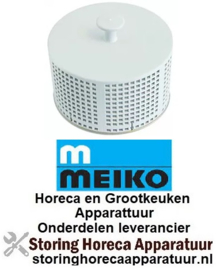 355501124 - Rondfilter aanzuig/met spanning H 101mm voor vaatwasser MEIKO