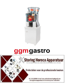 129OPE25-10 - Schraper Rechts voor sinaasappelpers OPE25 GGM GASTRO