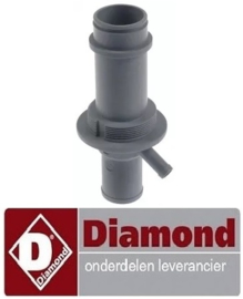 966115143 - Wasarmhouder inbouwpositie onder voor vaatwasser DIAMOND DC502