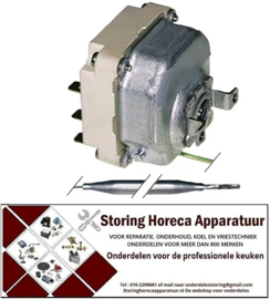 733375210 -Thermostaat t.max. 90°C instelbereik 38-90°C 3-polig 3CO 16A voeler ø 6mm voeler L 215mm Electrolux