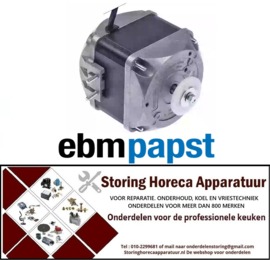 880601760 - Ventilatormotor 25W 230V 50/60Hz B 103mm K 15,5mm E 44mm buitenmaat 83x83mm kabellengte 1500mm