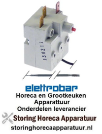 421375478 -Maximaalthermostaat uitschakeltemp. 200°C 1-polig 1CO 20A voeler ø 3,3mm voeler L 190mm Elettrobar